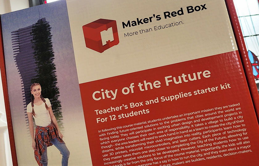 Graphic for Makers Red Box